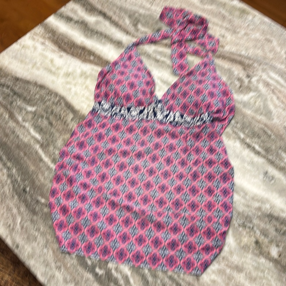 Maternity tankini bathing suit